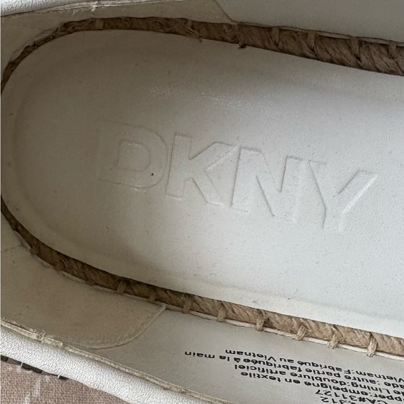 DKNY White Espadrille Flats - Picture 7 of 13
